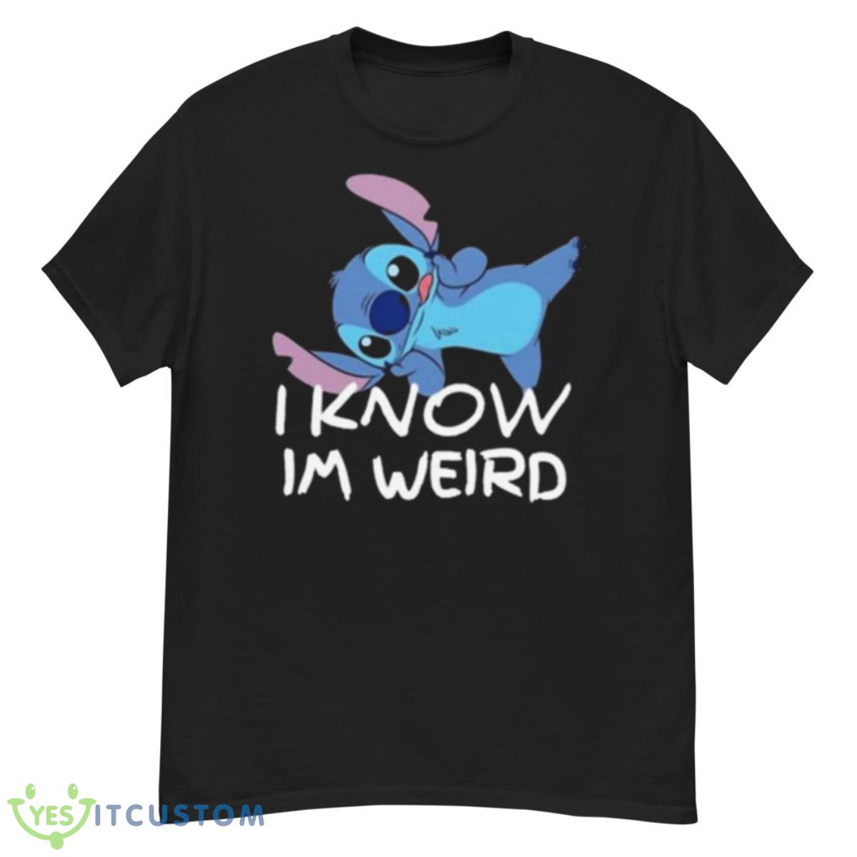 Stitch I Know I’m Weird Shirt 12 Stitch I Know I’m Weird Shirt - G500 Men’s Classic T-Shirt