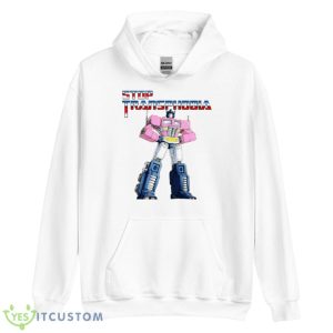 Stop Transphobia Optimus Prime Shirt - Unisex Heavy Blend Hooded Sweatshirt