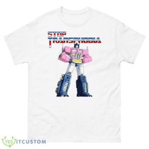 Stop Transphobia Optimus Prime Shirt - 500 Men’s Classic Tee Gildan