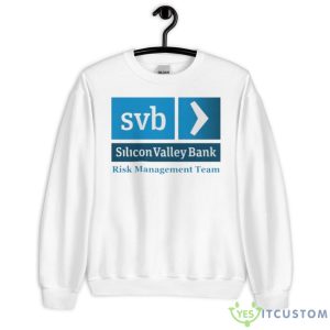 Svb Silicon Valley Bank Risk Management Team Shirt - Unisex Heavy Blend Crewneck Sweatshirt