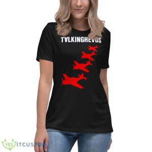 Talking Heads Remain In Light Planes Shirt - Women's Relaxed Short Sleeve Jersey Tee