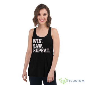 TAM Win Saw RepeaShirt 10 TAM Win Saw RepeaShirt - Women's Flowy Racerback Tank