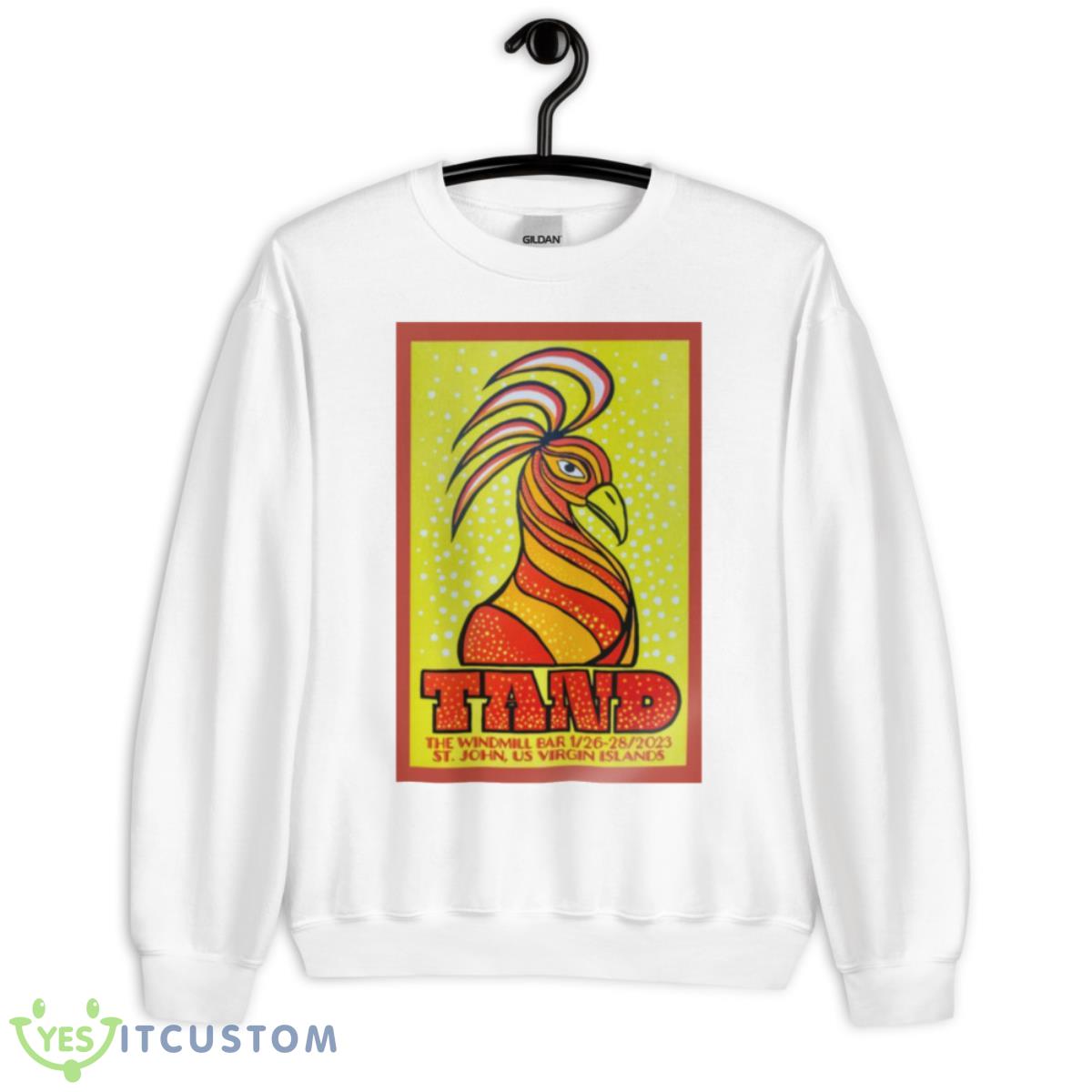 TAND Jan 26 & 28 2023 ST John US Virgin Islands Poster Shirt 11 TAND Jan 26 & 28 2023 ST John US Virgin Islands Poster Shirt - Unisex Heavy Blend Crewneck Sweatshirt