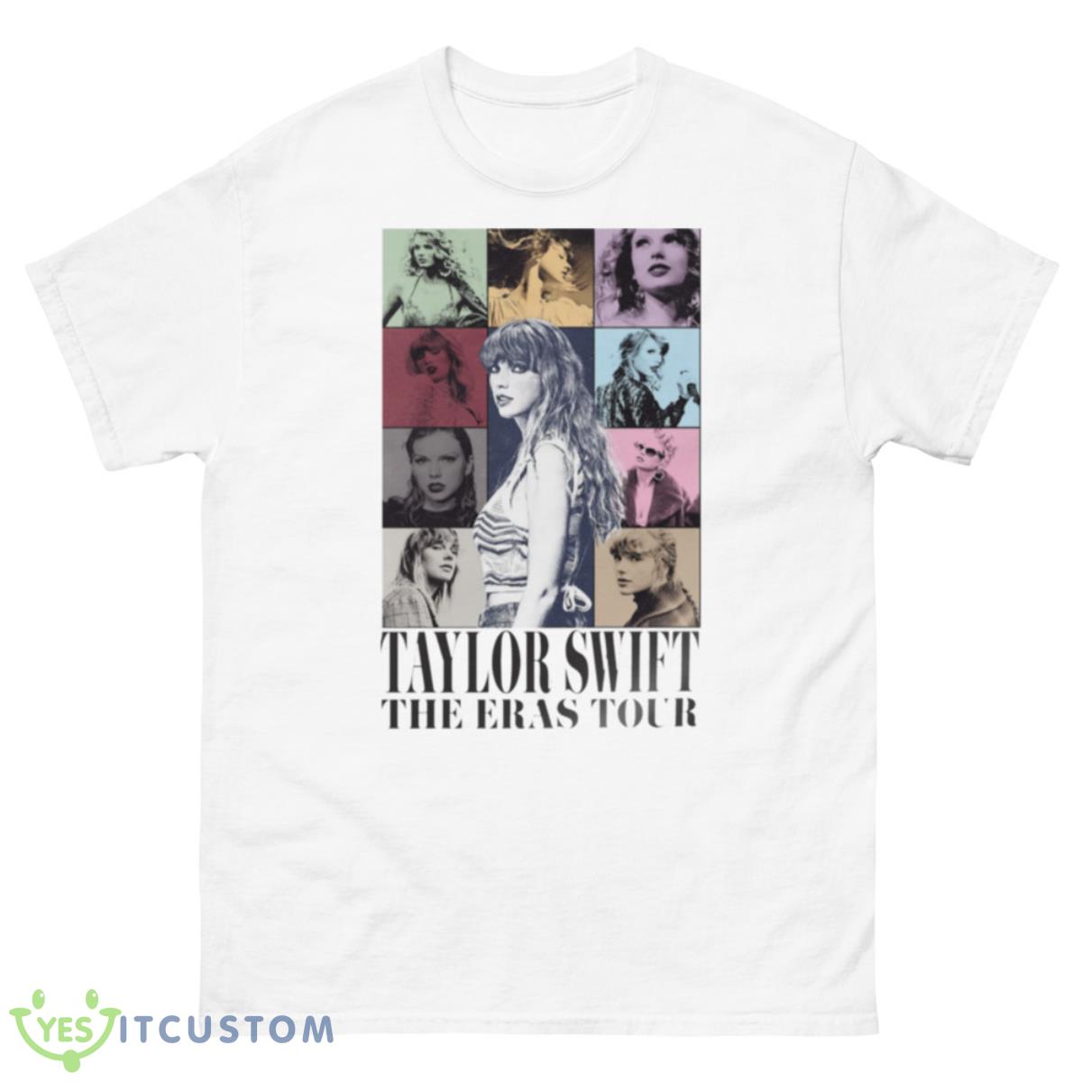 Taylor Swift 2023 The Eras Tour Poster Shirt 10 Taylor Swift 2023 The Eras Tour Poster Shirt - 500 Men’s Classic Tee Gildan