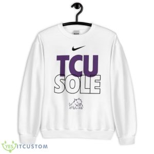 TCU Horned Frogs Nike On Court Bench Shirt - Unisex Heavy Blend Crewneck Sweatshirt