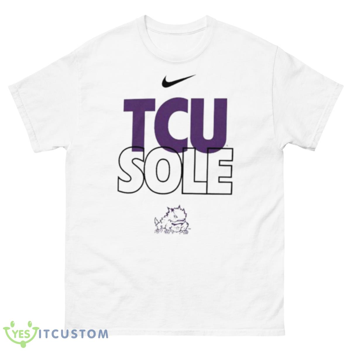 TCU Horned Frogs Nike On Court Bench Shirt 10 TCU Horned Frogs Nike On Court Bench Shirt - 500 Men’s Classic Tee Gildan