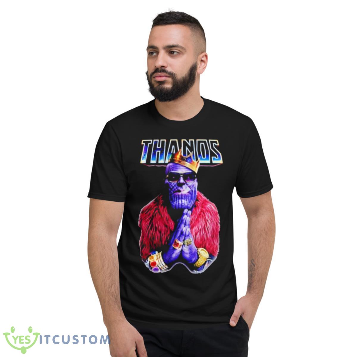 Thanos King Pray Shirt 2 Thanos King Pray Shirt - Short Sleeve T-Shirt