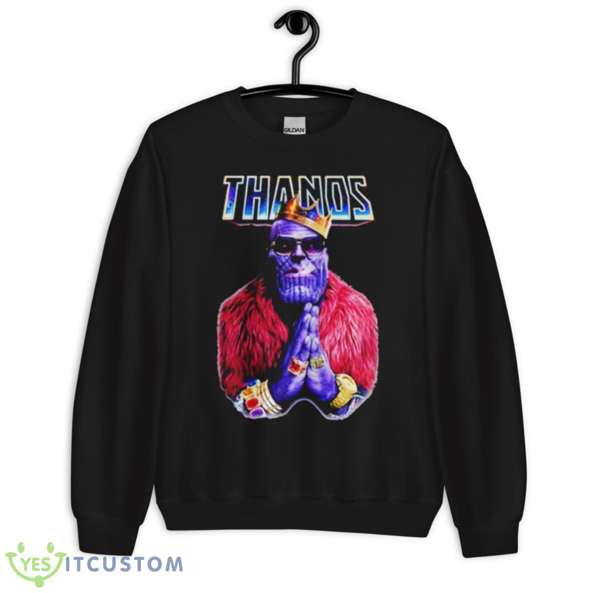 Thanos King Pray Shirt 13 Thanos King Pray Shirt - Unisex Crewneck Sweatshirt