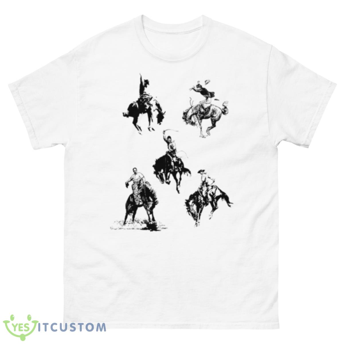 The Buckin Bronc Cowboy Shirt 10 The Buckin Bronc Cowboy Shirt - 500 Men’s Classic Tee Gildan