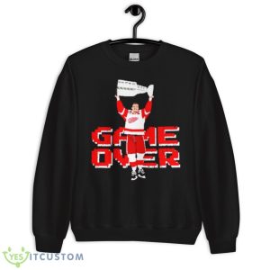 The Captain Game Over Detroit Red Wings Shirt 8 The Captain Game Over Detroit Red Wings Shirt - Unisex Crewneck Sweatshirt