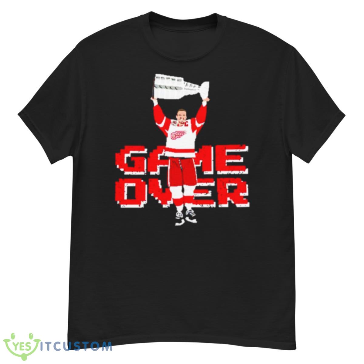 The Captain Game Over Detroit Red Wings Shirt 12 The Captain Game Over Detroit Red Wings Shirt - G500 Men’s Classic T-Shirt