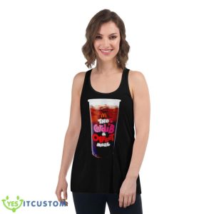 The Cardi B And Offset Meal Shirt - Women's Flowy Racerback Tank