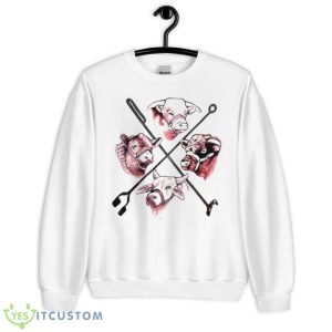 The Cattle Guard Animal Shirt - Unisex Heavy Blend Crewneck Sweatshirt