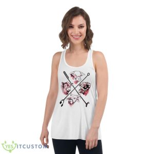 The Cattle Guard Animal Shirt - Women's Flowy Racerback Tank