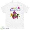 The Evolition Of Barney The Dinosaur And Friends Shirt - 500 Men’s Classic Tee Gildan
