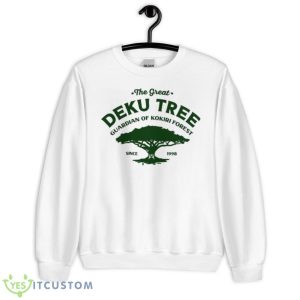 The Great Deku Tree The Legend Of Zelda Shirt - Unisex Heavy Blend Crewneck Sweatshirt