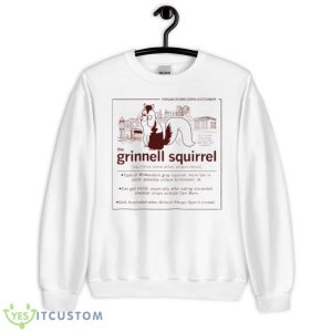 The Grinnell Squirrel Definition Shirt - Unisex Heavy Blend Crewneck Sweatshirt