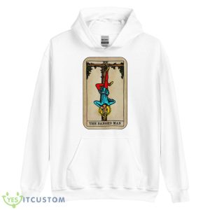The Hanged Man Tarot Shirt - Unisex Heavy Blend Hooded Sweatshirt