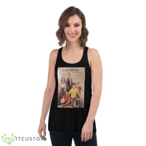 The Hecks A Perfect Family The Middle Shirt - Women's Flowy Racerback Tank