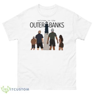 The Lighthouse Outer Banks Welcome To The Outer Banks Shirt - 500 Men’s Classic Tee Gildan