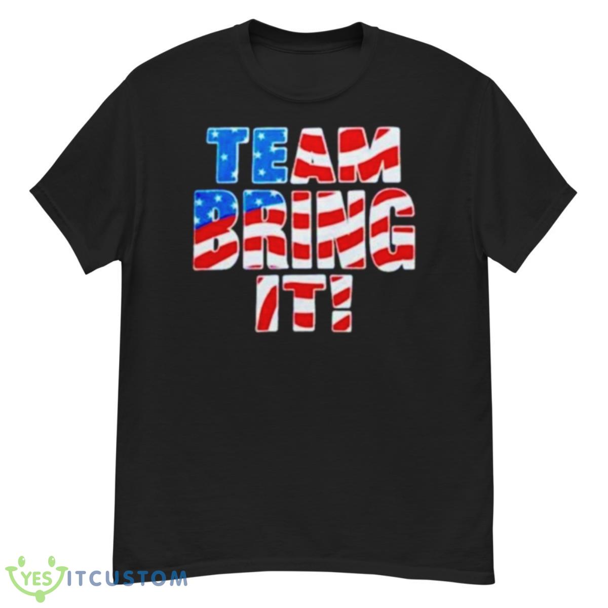 The Rock Team Bring It Stars And Stripes Shirt 12 The Rock Team Bring It Stars And Stripes Shirt - G500 Men’s Classic T-Shirt