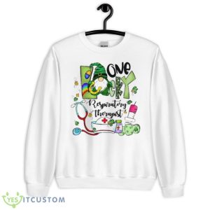 The St Patrick Day One Lucky Righteous Therapist Shirt - Unisex Heavy Blend Crewneck Sweatshirt