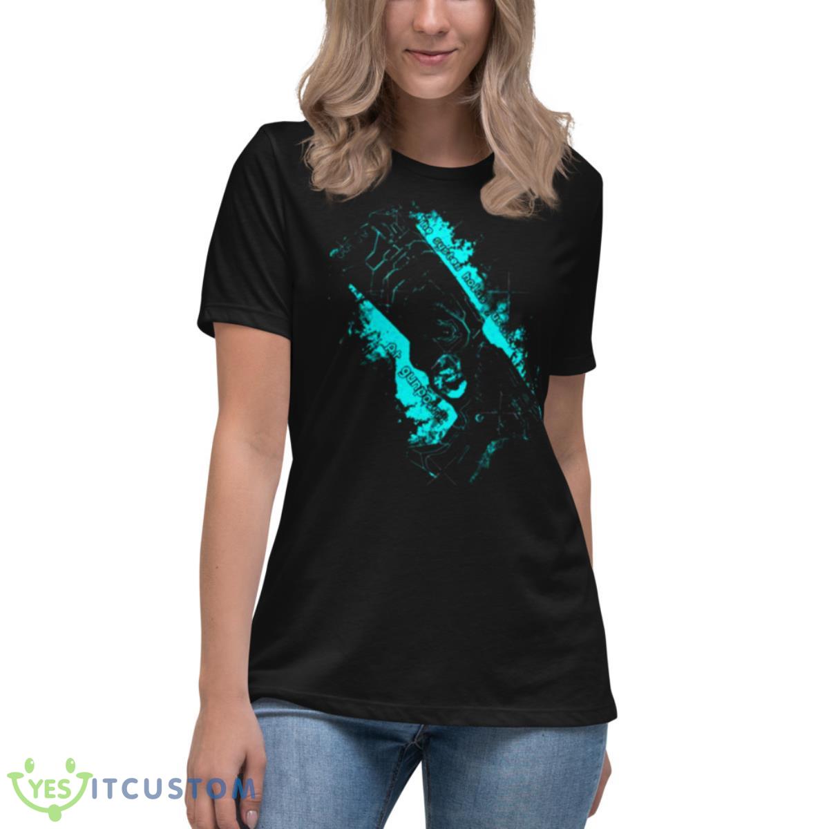 The System Holds Psycho Pass Dominator Shirt 6 The System Holds Psycho Pass Dominator Shirt - Women's Relaxed Short Sleeve Jersey Tee