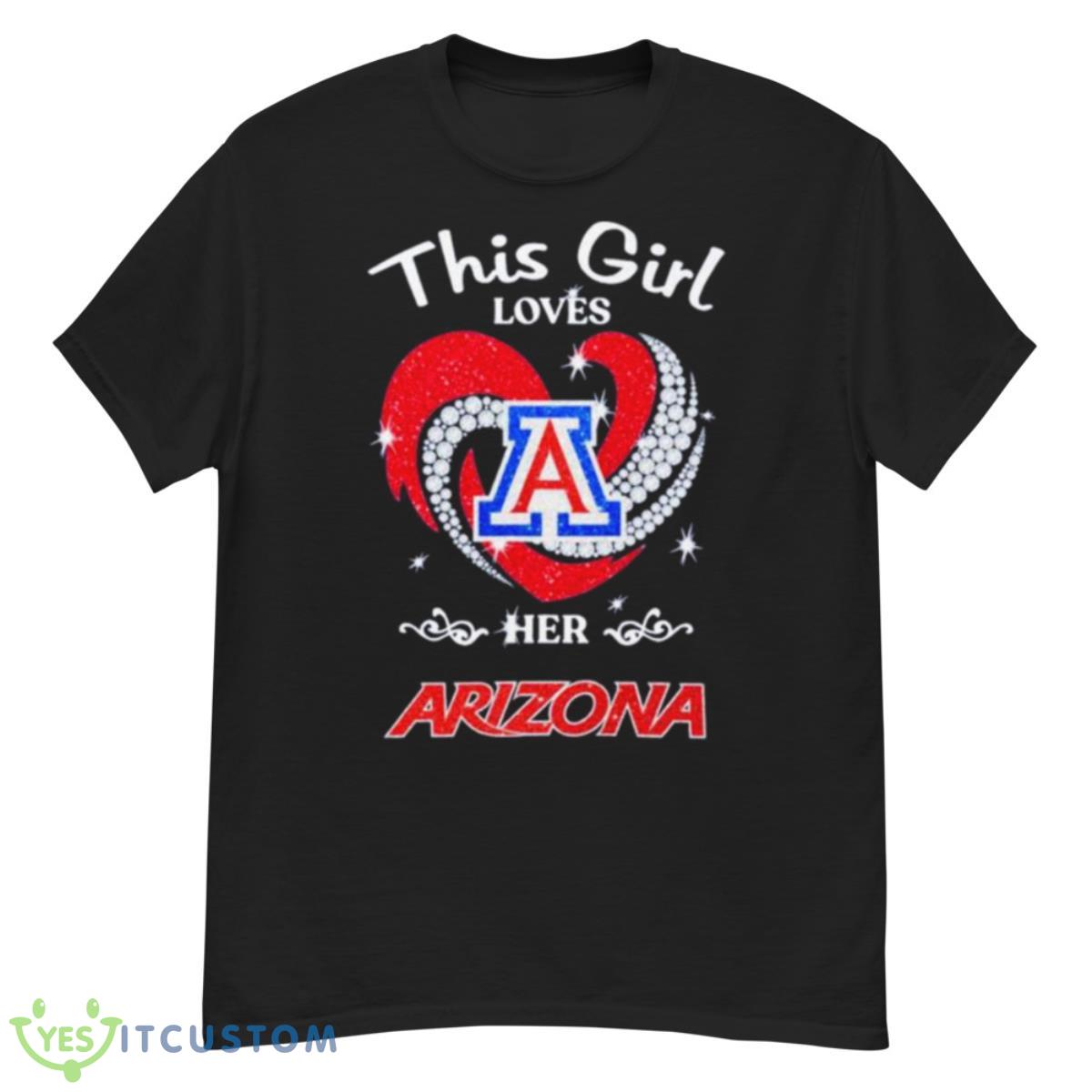 This Is Love Her Arizona Wildcats Hearts 2023 Shirt 12 This Is Love Her Arizona Wildcats Hearts 2023 Shirt - G500 Men’s Classic T-Shirt