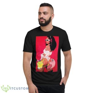 Tiacorine Vs Spongebob Kirby Poster Shirt - Short Sleeve T-Shirt