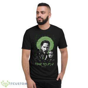 Time To Fly The Matrix Vintage Shirt - Short Sleeve T-Shirt
