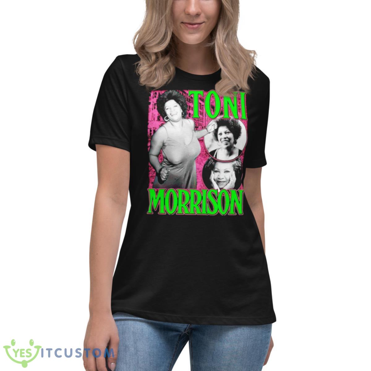 Toni Morrison Vibe Shirt 6 Toni Morrison Vibe Shirt - Women's Relaxed Short Sleeve Jersey Tee