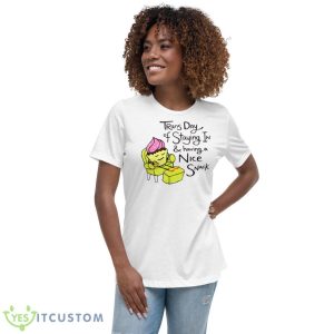Trans Day Of Staying In And Having A Nice Snack Shirt 9 Trans Day Of Staying In And Having A Nice Snack Shirt - Women's Relaxed Short Sleeve Jersey Tee