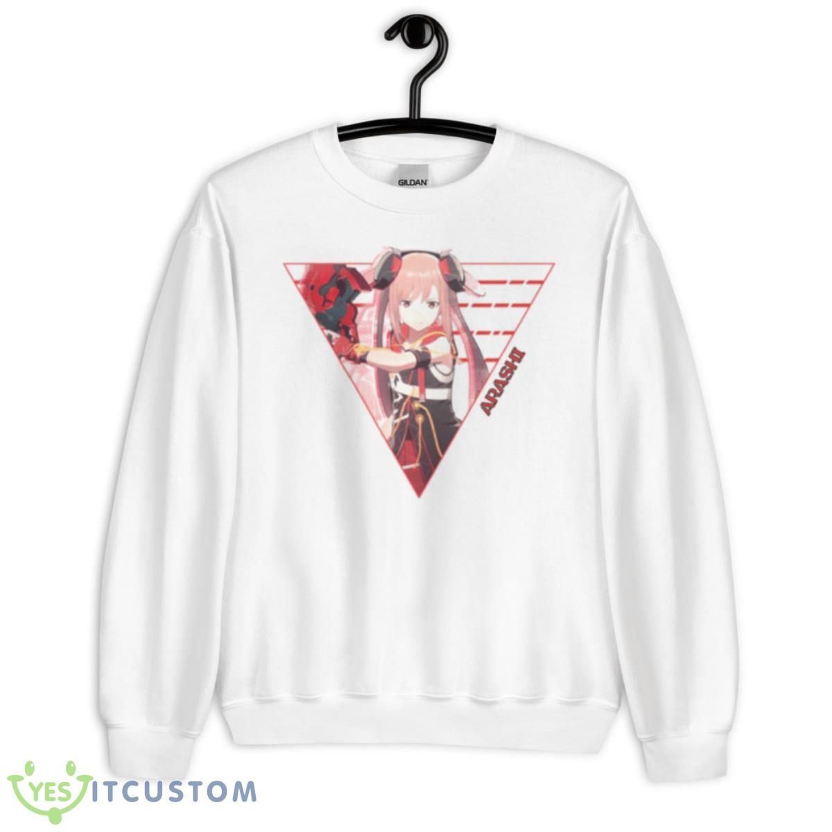 Tri Ara Shy Scarlet Nexus Shirt 2 Tri Ara Shy Scarlet Nexus Shirt - Unisex Heavy Blend Crewneck Sweatshirt