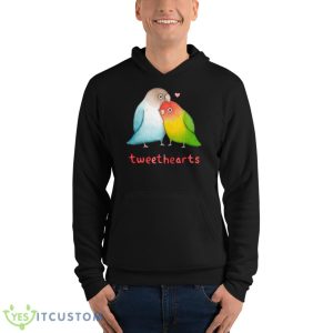 Tweethearts Parrot Shirt - Unisex Fleece Pullover Hoodie