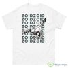 Typographic Pattern Zoid Game Shirt - 500 Men’s Classic Tee Gildan