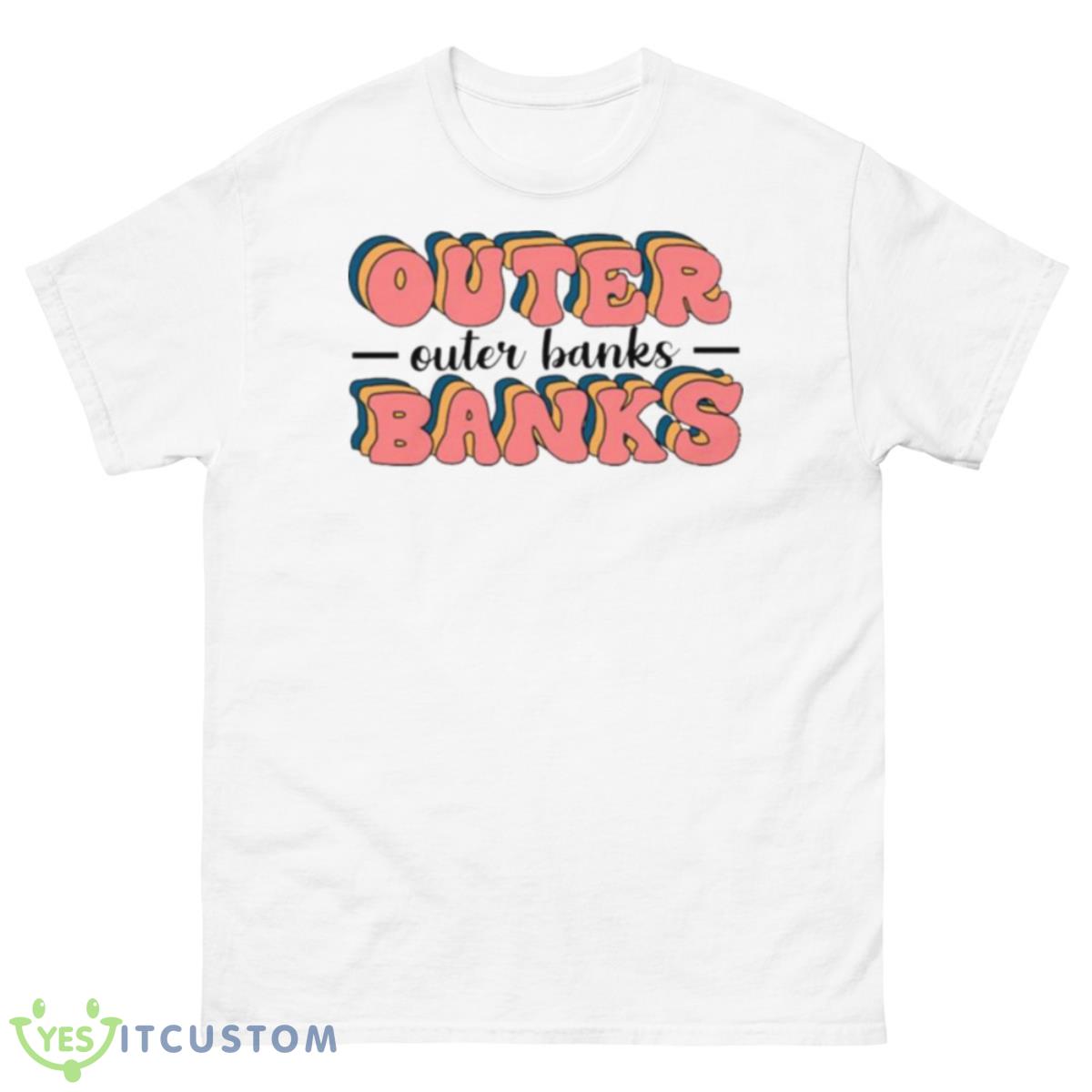 Typography Outer Banks Retro Style Shirt 10 Typography Outer Banks Retro Style Shirt - 500 Men’s Classic Tee Gildan