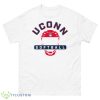 Uconn Huskies Catcher Softball Helmet Shirt - 500 Men’s Classic Tee Gildan