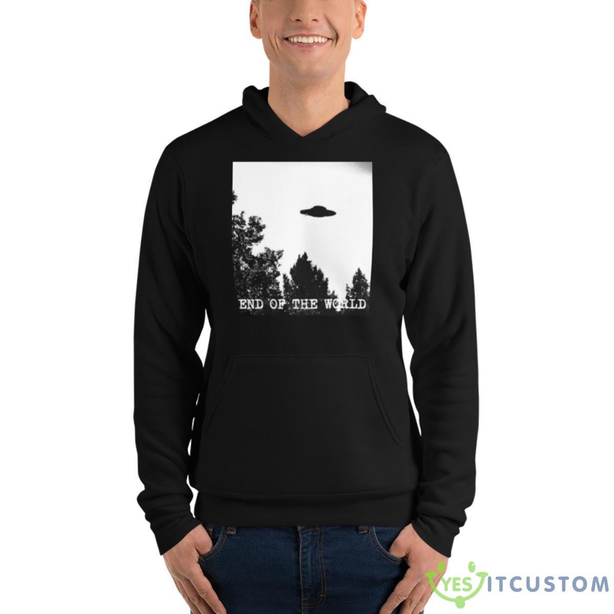 UFO End Of The World Shirt 4 UFO End Of The World Shirt - Unisex Fleece Pullover Hoodie