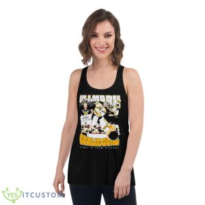 Ullmark Linus Goalie Goal First In Team History Shirt - Women's Flowy Racerback Tank