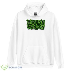 Uncle Glam Rocker Marilyn Manson Shirt - Unisex Heavy Blend Hooded Sweatshirt