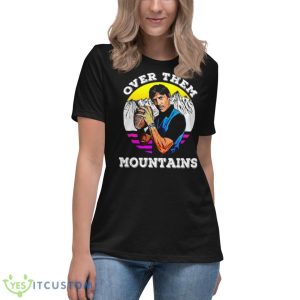 Uncle Rico Cartoon Design Napoleon Dynamite Shirt - Women's Relaxed Short Sleeve Jersey Tee