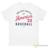 United States Of America Baseball 2023 Shirt - 500 Men’s Classic Tee Gildan