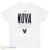 Villanova Wildcats Nike On Court Bench Shirt - 500 Men’s Classic Tee Gildan