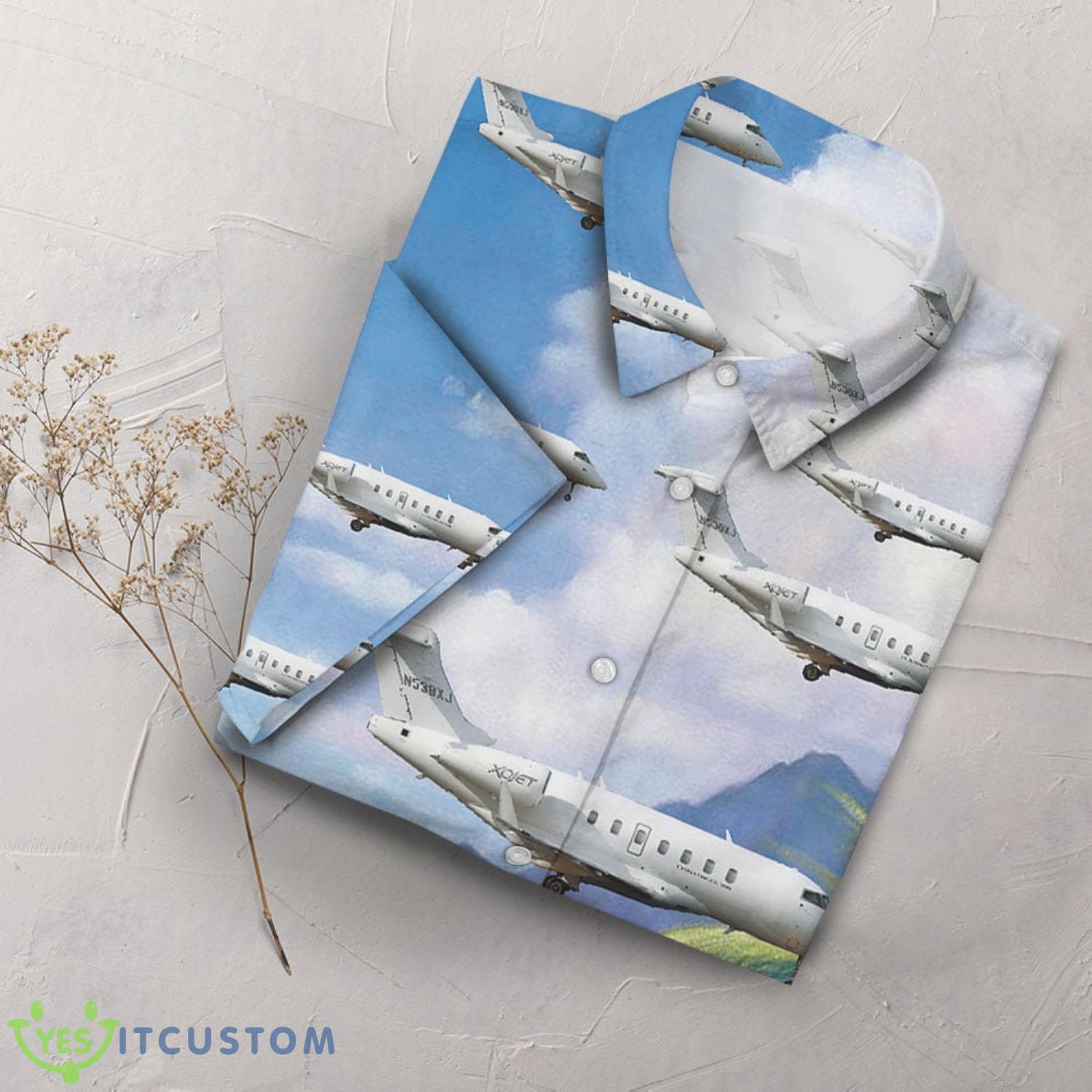 Vintage Airplane Tropical Button Down Shirt 6 Vintage Airplane Tropical Button Down Shirt Product Photo 6