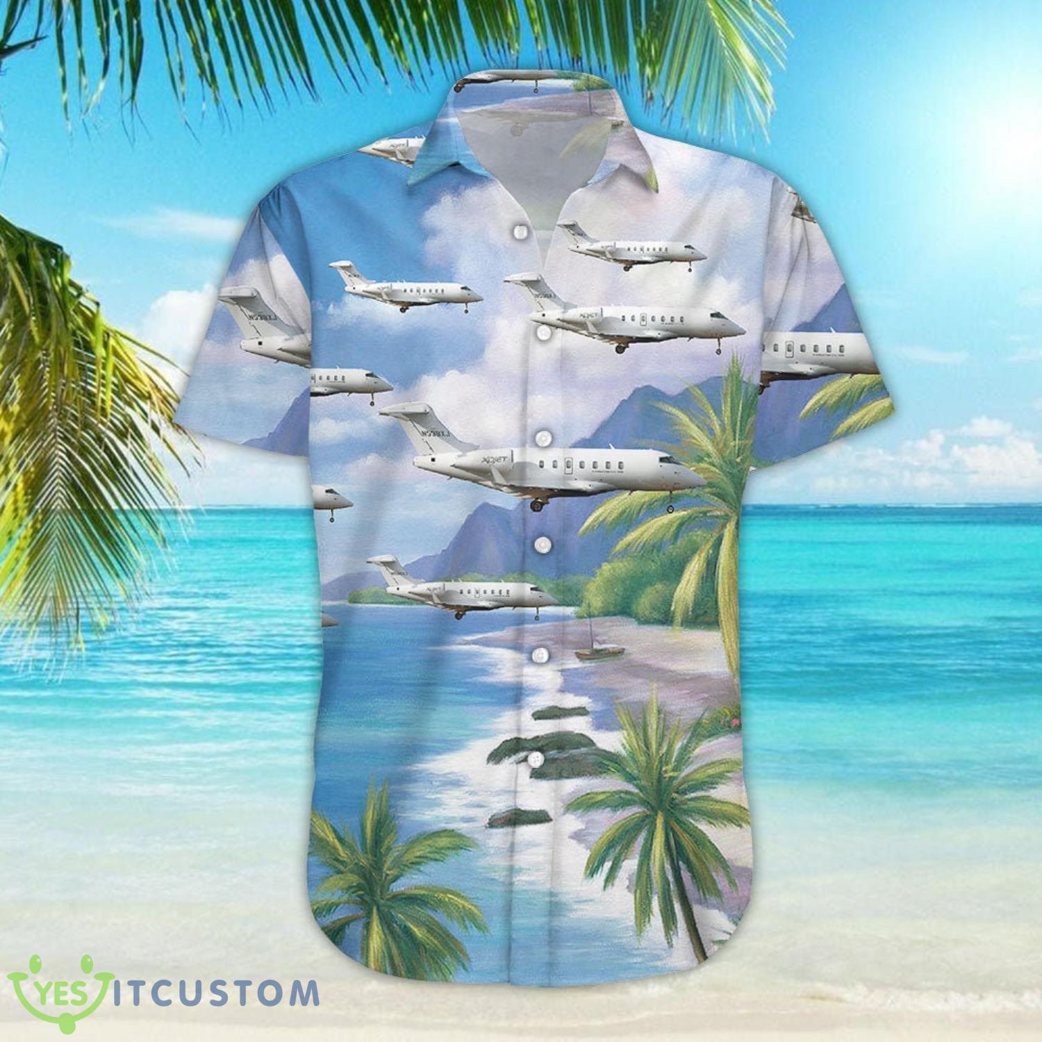 Vintage Airplane Tropical Button Down Shirt 7 Vintage Airplane Tropical Button Down Shirt Product Photo 7