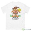 Vintage Garfield Cowboy Heaven When I Die May Not Go To Heaven Shirt - 500 Men’s Classic Tee Gildan
