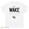 Wake Forest Demon Deacons Nike On Court Bench Shirt - 500 Men’s Classic Tee Gildan