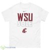 Washington State Cougars Nike On Court Bench Shirt - 500 Men’s Classic Tee Gildan