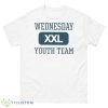 Wednesday Xxl Youth Team Shirt - 500 Men’s Classic Tee Gildan