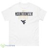 West Virginia Mountaineers Nike On Court Bench Shirt - 500 Men’s Classic Tee Gildan